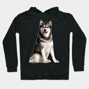 Alaskan Malamute Dog Hoodie